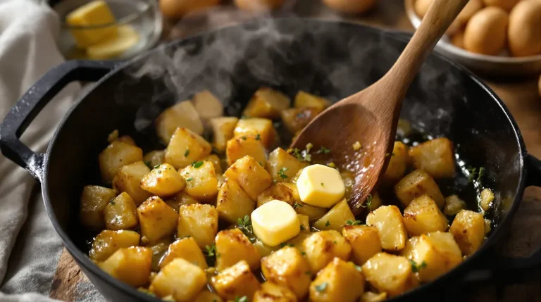 Ajoutez-le aux pommes de terre pendant la cuisson : elles deviennent encore plus savoureuses, ultra moelleuses et délicatement parfumées