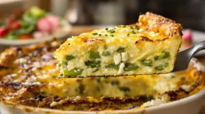 Asperges et chèvre frais dans un appareil sans pâte : la proportion exacte qui change tout