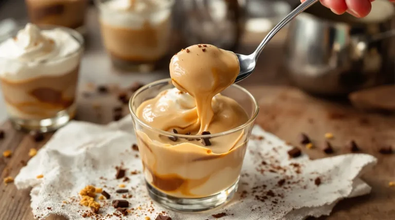 Crème dessert minute au café : j’adore sa texture fondante et veloutée, sans œuf, au goûter