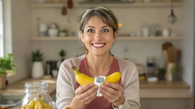 « Elles ne noircissent plus » : mon astuce toute simple pour garder vos bananes bien fraîches très longtemps