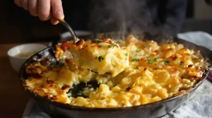 Gratin ultra simple pommes, oignons, bouillon : plus gourmand qu’un dauphinois classique