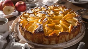 Moelleux, caramélisé et plein de pommes : ce gâteau rustique disparaît toujours en une après-midi chez nous