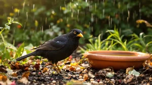 Quelle est la véritable signification de la présence d’un merle dans votre jardin ?