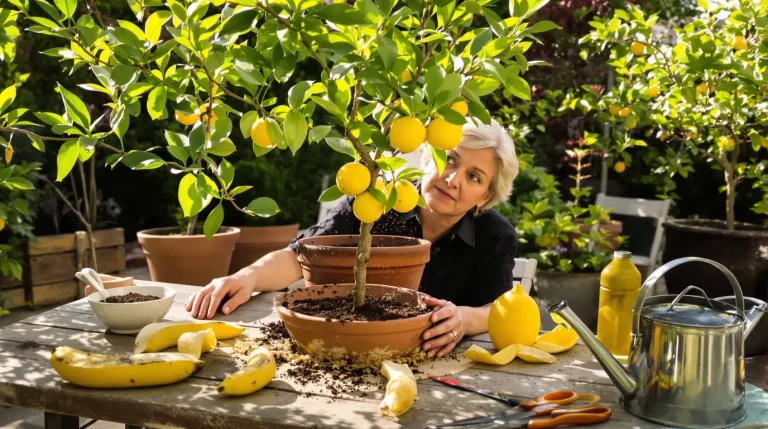 Citronnier : dès le 15 mars, donnez-lui cet ingrédient de cuisine et il va doubler de volume