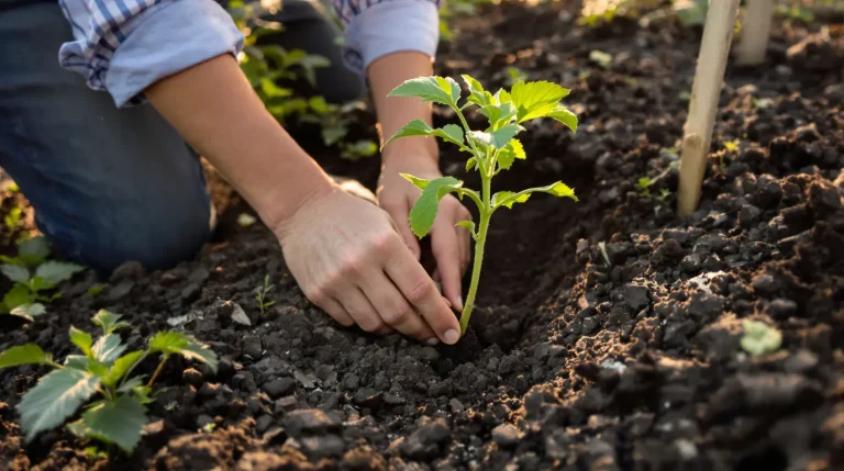 Comment planter les tomates couchées pour un enracinement plus solide, selon les maraîchers