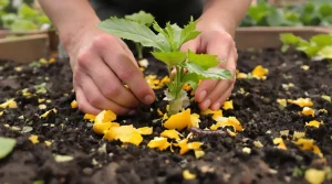 Fini les granulés toxiques au potager : cette épluchure forme une barrière que les limaces ne franchissent pas