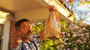 Frelons asiatiques : l’astuce gratuite du sac en papier kraft protège le jardin et les abeilles dès ce printemps