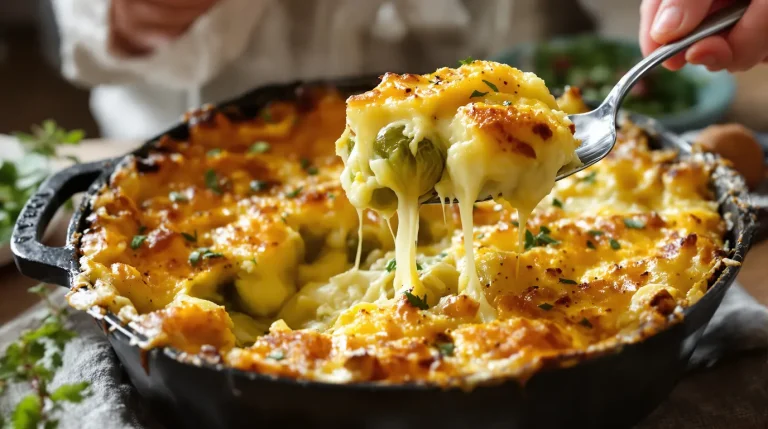 « Je le prépare chaque dimanche en hiver » : mon gratin patates-choux de Bruxelles a conquis ma famille