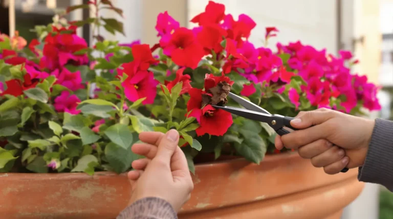 Je retirais les fleurs fanées de mes géraniums à la main : un paysagiste m’a révélé l’erreur