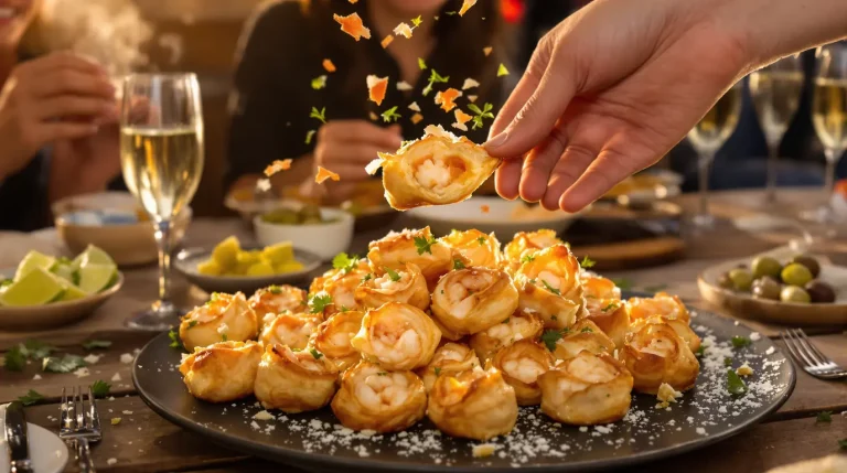 « À l’apéro, tout le monde m’a réclamé la recette » : ces bouchées croustillantes aux crevettes font un véritable carton
