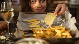 Mes chips de parmesan rapides et croustillants : le succès garanti pour l’apéro
