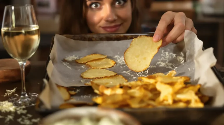 Mes chips de parmesan rapides et croustillants : le succès garanti pour l’apéro