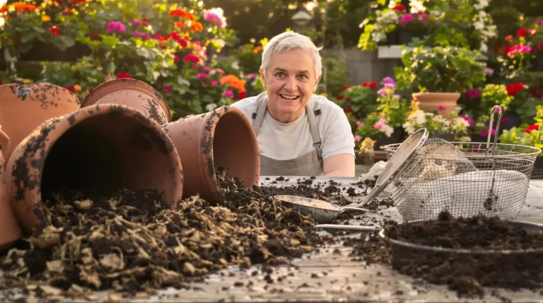 Ne jetez plus votre terreau usagé : l’astuce pour le recycler et faire refleurir votre jardin sans rien dépenser