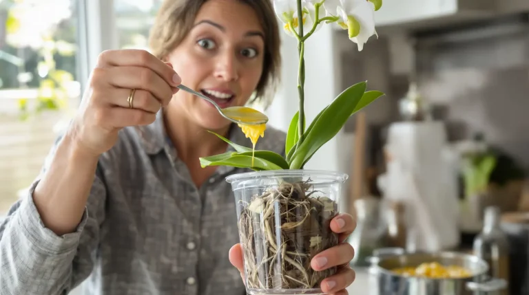 Orchidées que vous pensiez jeter : cet ingrédient de cuisine les aide à refleurir vite