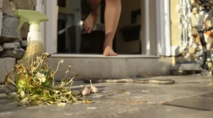 Vipères et couleuvres en mars : cet ingrédient de cuisine jeté éloigne les serpents de la terrasse