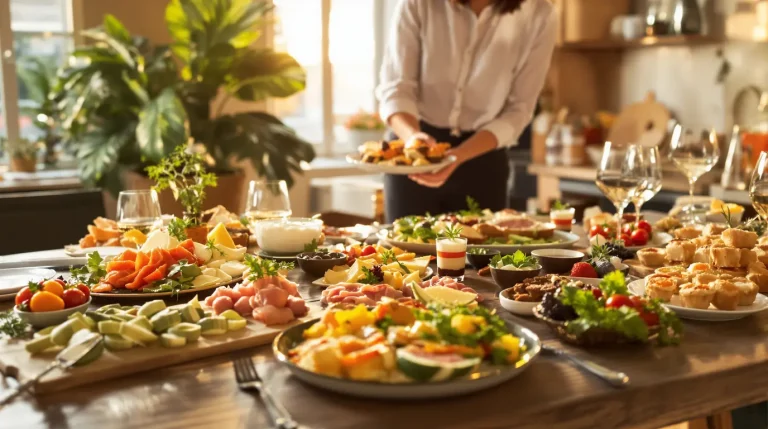 20 idées d’apéro dînatoire prêtes à l’avance : le secret pour recevoir sans rester aux fourneaux