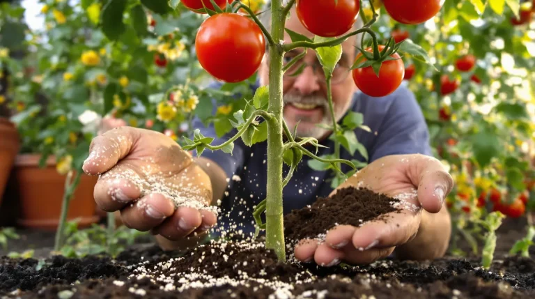 9 jardiniers sur 10 oublient cet engrais naturel qui double la récolte des tomates, voici pourquoi