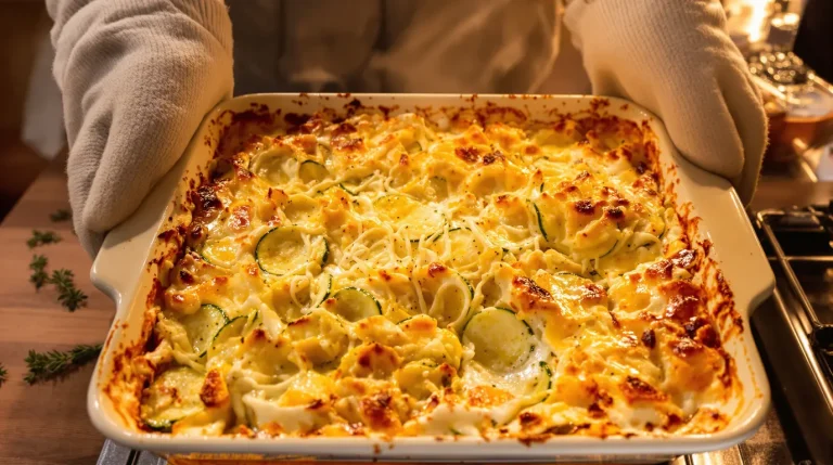 Accueil « Arrête de mentir, tu n’as pas fait ça en 25 minutes » : j’ai sorti ce gratin de courgettes du four