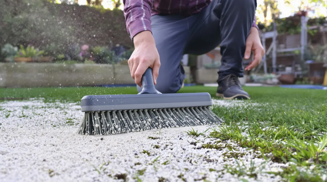 Ce geste de pro rend la pelouse plus régulière, plus dense et plus résistante durablement Ce geste de pro rend la pelouse plus régulière, plus dense et plus résistante durablement