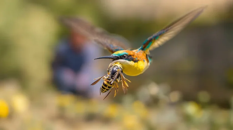 Cet oiseau revient chaque printemps et élimine naturellement les frelons dans votre jardin