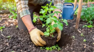 Début mai, les jardiniers bio mettent autre chose que du compost sous les tomates pour renforcer les plants