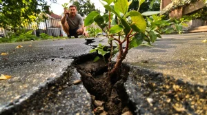 Depuis 2025, cette plante qui perce l’asphalte est interdite à la vente et au transport dans l’UE