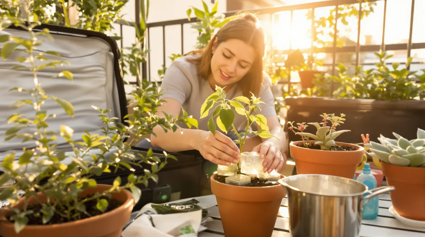 Départ en vacances : la technique des jardiniers malins pour ne pas arroser les plantes en votre absence Départ en vacances : la technique des jardiniers malins pour ne pas arroser les plantes en votre absence