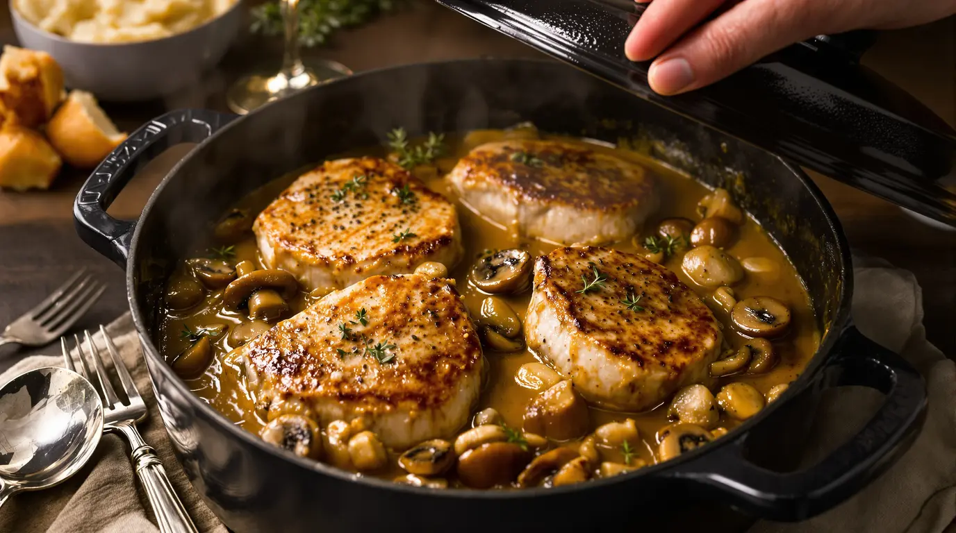 Filet mignon aux champignons et moutarde : un plat crémeux et fondant, prêt en 30 minutes Filet mignon aux champignons et moutarde : un plat crémeux et fondant, prêt en 30 minutes