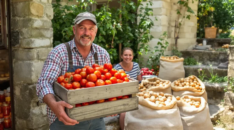 « J'ai dû faire 100 kg de tomates, 150 kg de pommes de terre » : ils ne vont presque plus au supermarché