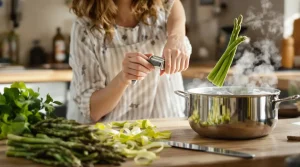 J’ai servi des asperges filandreuses pendant des années : un maraîcher m’a corrigée d’un simple conseil