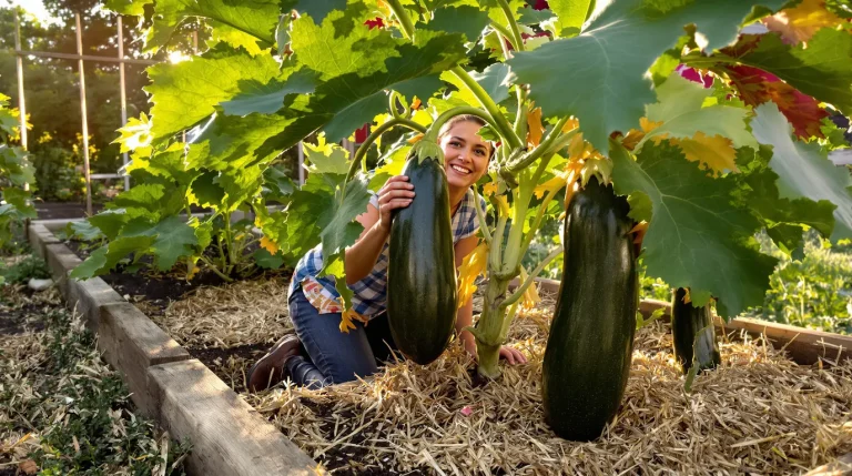 Accueil L’emplacement des courgettes change tout : mes plants stagnent ou donnent des récoltes abondantes