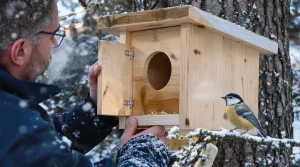 Nichoir : ce détail à corriger d'urgence chez vous pour que les oiseaux viennent s'y abriter tout l'hiver