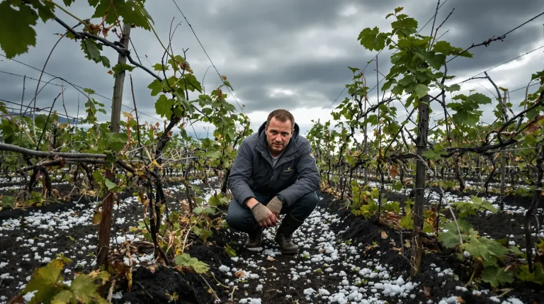 Abat de grêle sur vignes en fleur : « la récolte 2026 est compromise, on ne parle plus de récolte »