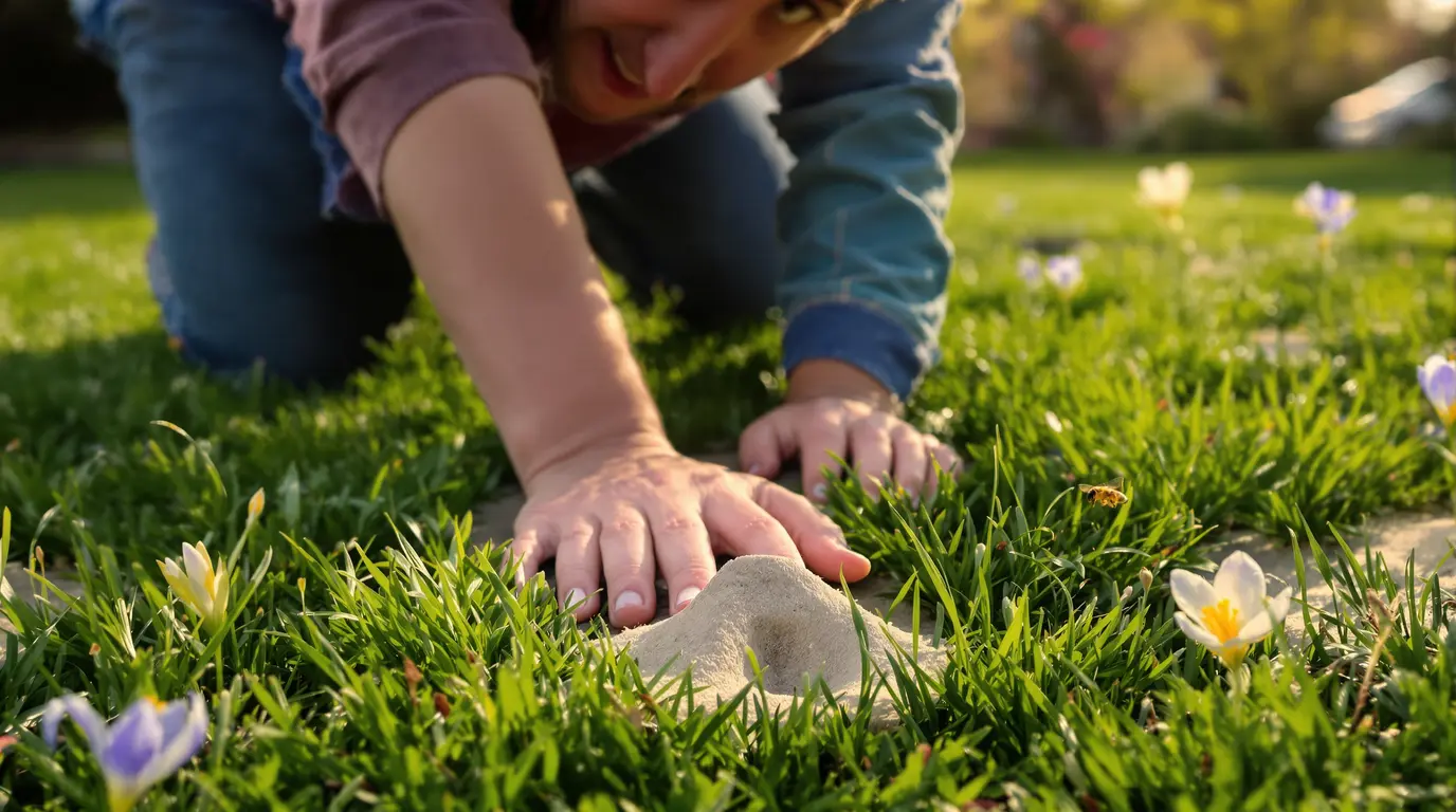 Abeilles minières : ces petits trous dans votre pelouse sont une vraie bonne nouvelle pour le jardin Abeilles minières : ces petits trous dans votre pelouse sont une vraie bonne nouvelle pour le jardin