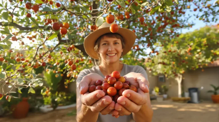 Avec ses fruits doux et sa grande résistance à la chaleur, cet arbre séduit les jardiniers économes