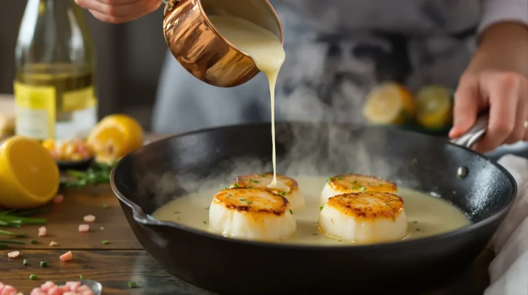 Cette sauce ultra simple sublime vos poissons, même vos Saint-Jacques : voici pourquoi