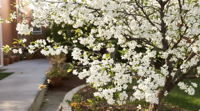 Dans votre jardin, ce petit arbre devient un sanctuaire à abeilles, et personne n’en parle