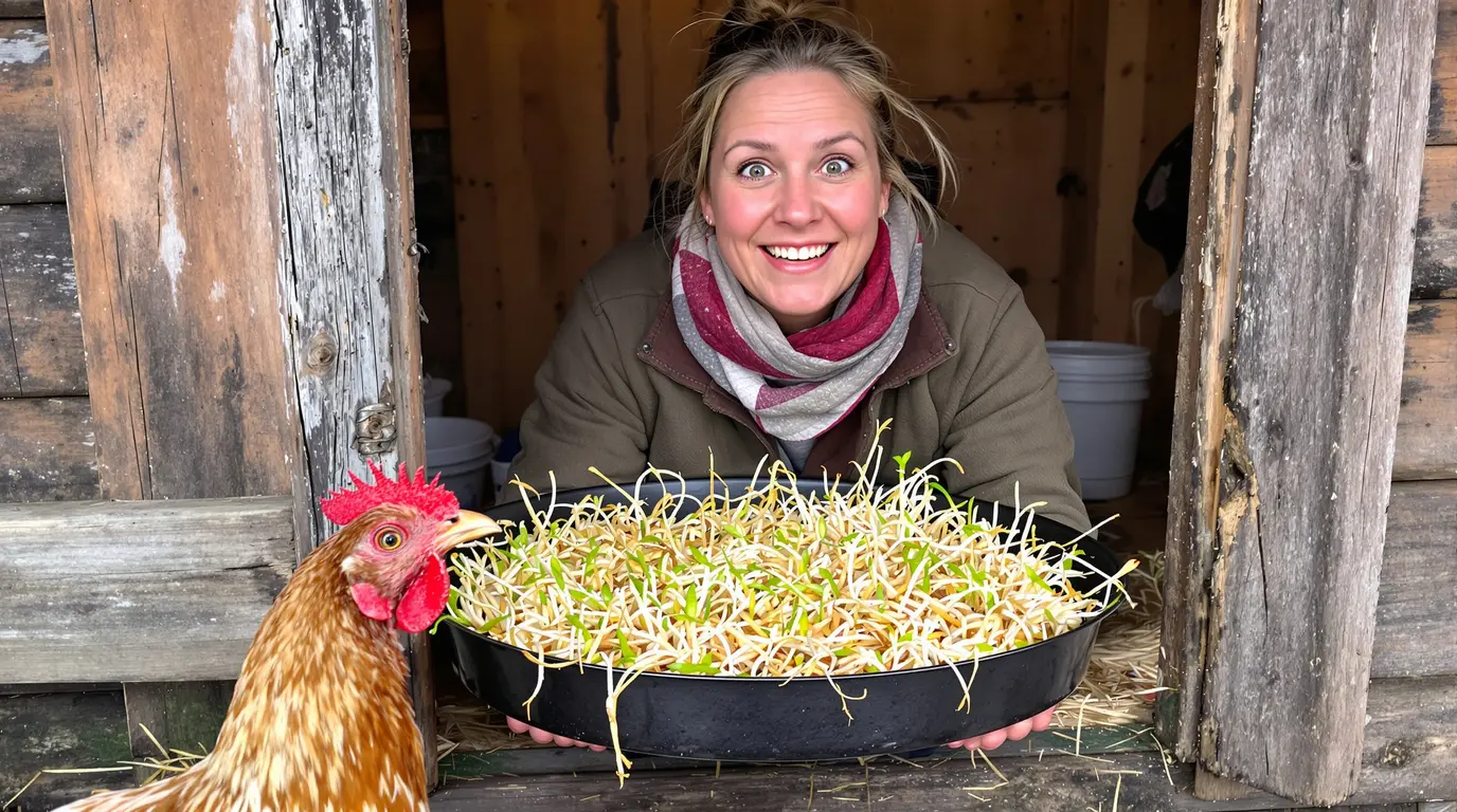 Faire germer le blé avant de le donner à ses poules : les avantages concrets que personne n’explique Faire germer le blé avant de le donner à ses poules : les avantages concrets que personne n’explique