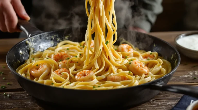 Linguine aux poireaux et crevettes : ma crème onctueuse révèle pourquoi ce plat fait toujours effet Linguine aux poireaux et crevettes : ma crème onctueuse révèle pourquoi ce plat fait toujours effet