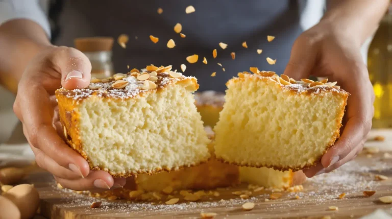 « Mon astuce pour un gâteau à l’amande ultra moelleux » : ma recette 100 % sans beurre fait l’unanimité « Mon astuce pour un gâteau à l’amande ultra moelleux » : ma recette 100 % sans beurre fait l’unanimité