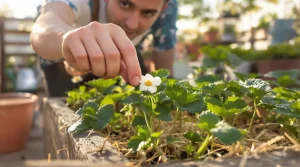 Pour récolter plus de fraises cet été, voici le soin facile que les jardiniers conseillent dès le début
