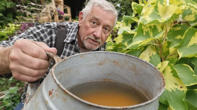 Pourquoi les anciens mettaient un clou rouillé au fond de l’arrosoir, et pourquoi les jardiniers y reviennent