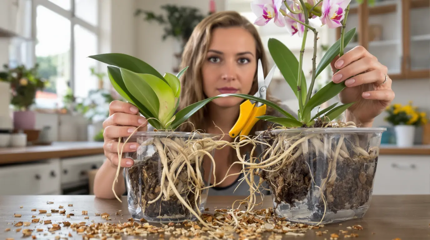 Quand et pourquoi couper les racines de vos orchidées : la vérité pour ne plus vous tromper Quand et pourquoi couper les racines de vos orchidées : la vérité pour ne plus vous tromper
