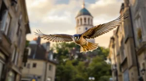Rare en ville hier, désormais fréquent : cet oiseau majestueux s’installe hors des campagnes et offre un magnifique spectacle aux citadins