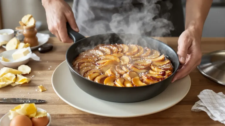 « Une poêle, et c’est tout » : mon gâteau aux pommes préféré sans allumer le four