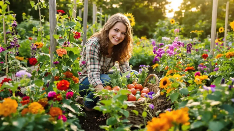 7 bonnes raisons de mélanger fleurs et légumes au potager : voici pourquoi ça change tout 7 bonnes raisons de mélanger fleurs et légumes au potager : voici pourquoi ça change tout