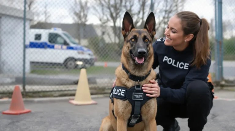 Abandonné par son maître en garde à vue, le chien intègre la police Abandonné par son maître en garde à vue, le chien intègre la police