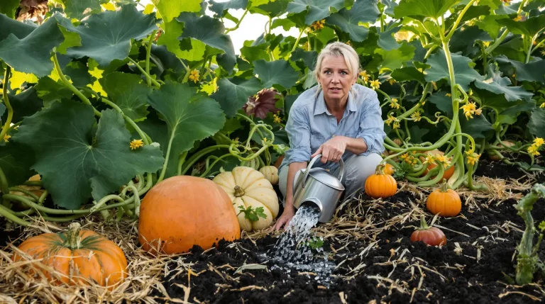 Arrosage des citrouilles, potirons et potimarrons : 9 conseils pour récolter de gros légumes en automne Arrosage des citrouilles, potirons et potimarrons : 9 conseils pour récolter de gros légumes en automne