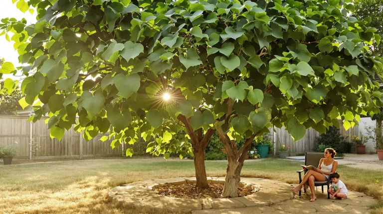 Cet arbre pousse à vitesse folle et transforme votre jardin en oasis même par 40°C Cet arbre pousse à vitesse folle et transforme votre jardin en oasis même par 40°C