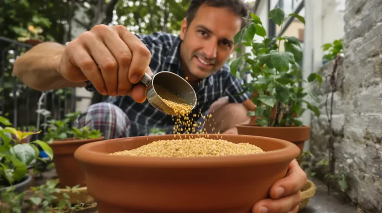 En juillet, les jardiniers glissent du sable dans les soucoupes des pots de fleurs : voici pourquoi